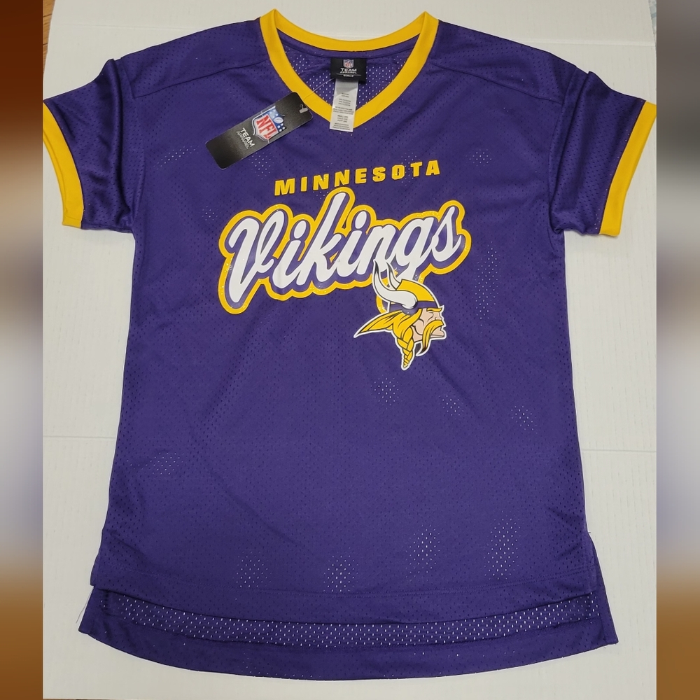 NFL Team Apparel Minnesota Vikings Purple Jersey